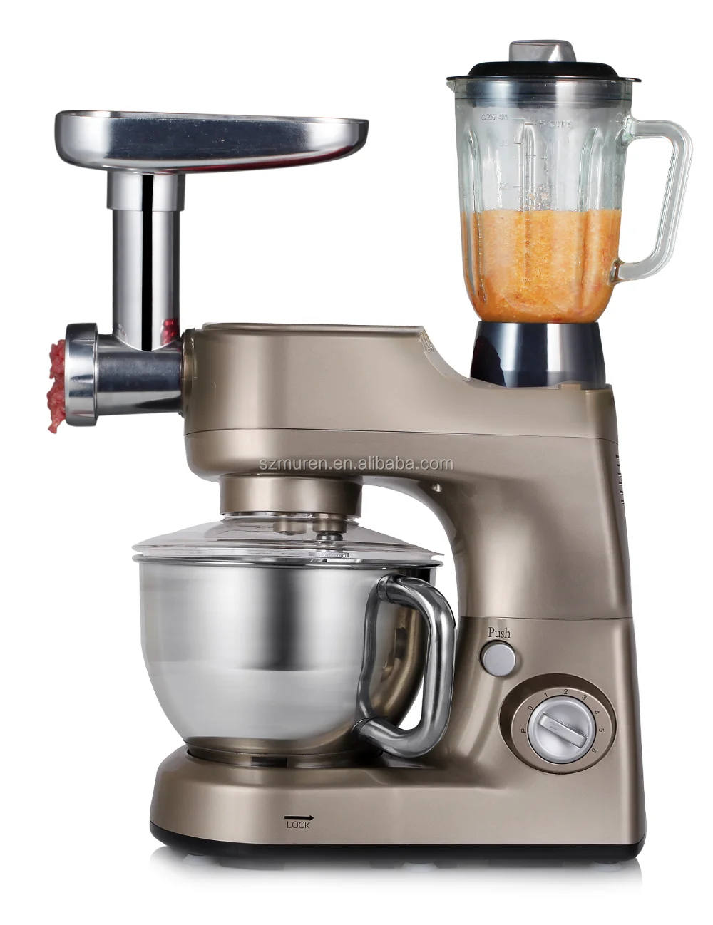 5l 1000w Plastic Stand Mixer With Grinder&juicer Buy Mixer Juicer
