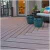 outside wpc seaside anti-slip composite Hollow Decking from china