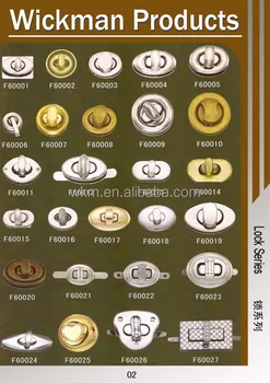 Fashion Metal Closures Twist Locks For Bag Purse Handbag Fashion Metal Closures Twist Locks For Bag Purse Handbag