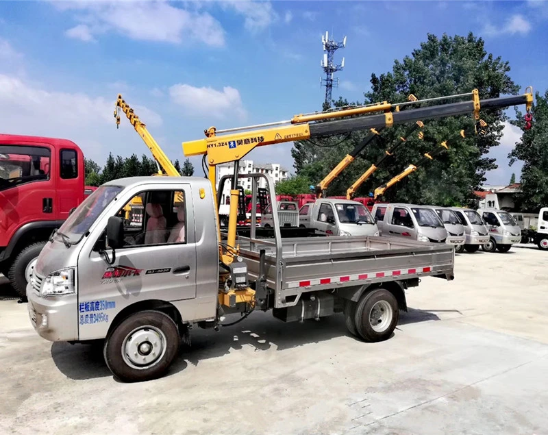 Beijing Auto 4x2 1 Ton Mobile Mini Pickup Truck Crane For Sale Buy