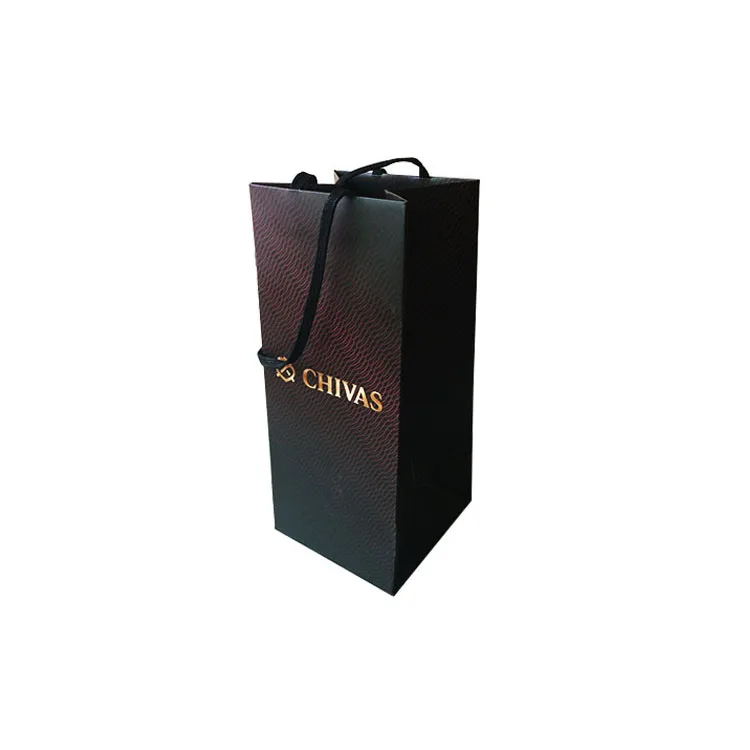 Fancy Paper Personalized Wine Gift Bags With Handles Fancy Paper Personalized Wine Gift Bags With Handles