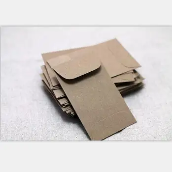 Mini Kraft Envelopes Recycled Seed Brown Paper Bag Coin Envelope Mini Kraft Envelopes Recycled Seed Brown Paper Bag Coin Envelope