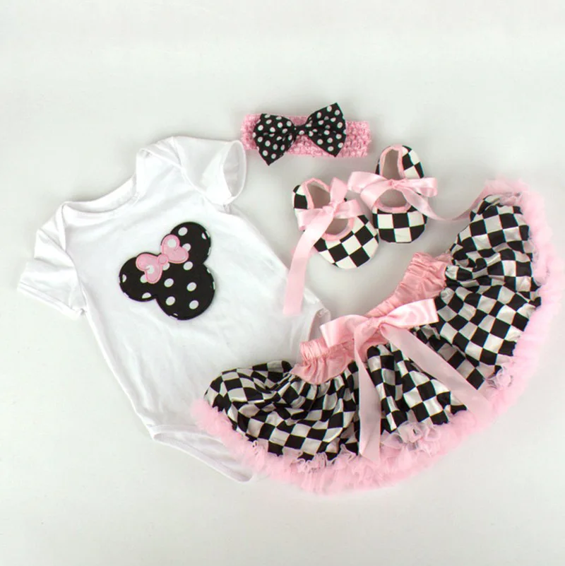 2016 new Tutu dress Ruffles Tutu skirt Girls tutu skirt girls clothing sets baby Romper Baby