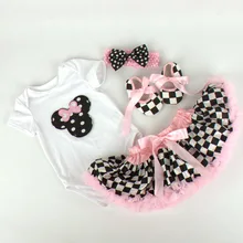 2016 new Tutu dress Ruffles Tutu skirt Girls tutu skirt girls clothing sets baby Romper Baby