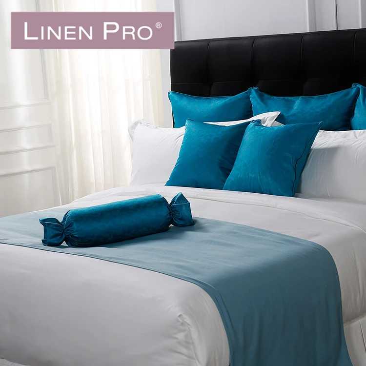 Hilton Hotel White Bedding Linen Comforter Bed Cover For 5 Star Hotel