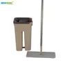 BENHENG 2019 Self-washed Squeeze Mop Free Wash Flat Mop Magic Mop with Bucket
