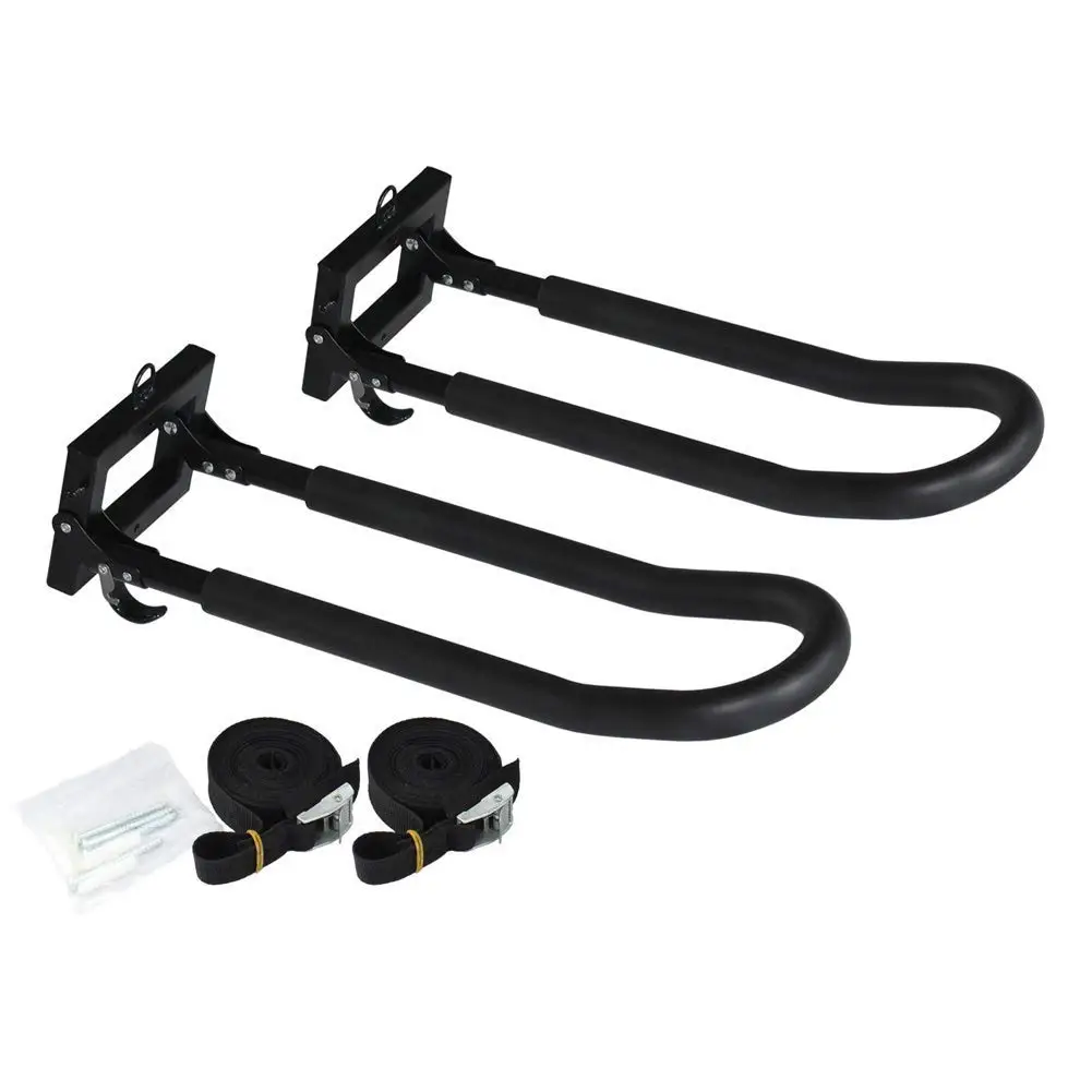 Onefeng Sports Foldable Wall Mounted Storage Rack Boat Kayak Storage Rack Carrier Bracket Canoe Steel Rack