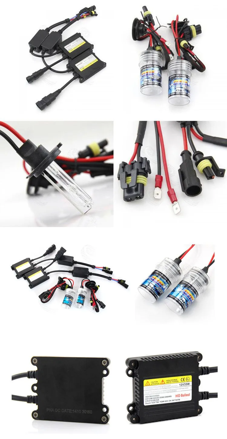 Wholesale 12v 35w Hid Xenon Bulb H1 H2 H3 H4 H5 H6 H7 H8 H9 H10 H11