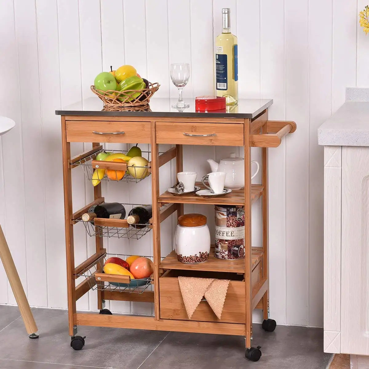 Most Selling Products Wood Trolley Cart Buy Wood Trolley Cart Product