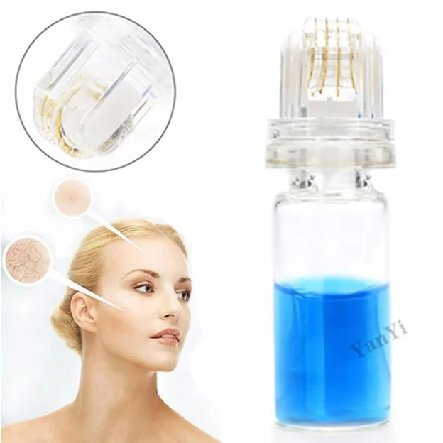 

YanYi Home Use Beauty Care 64 Tips Gold micro needle Hydra Roller