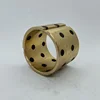 Low price JDB sliding oilless bearing Bronze Bush with graphite insert