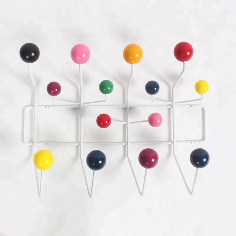 colorful coat rack