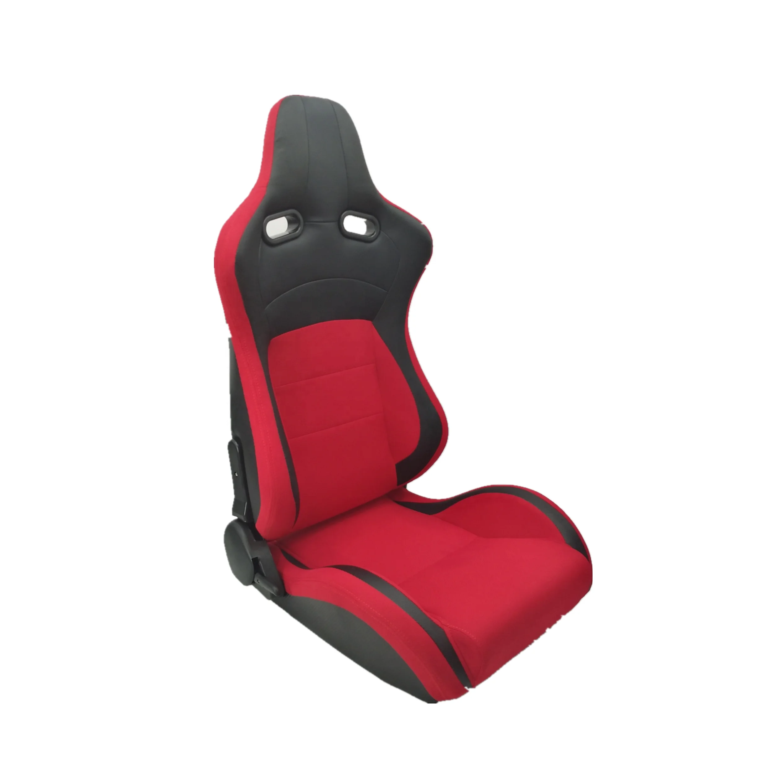 Sports Racing Seat Fabric With Carbon Look Single Slider And Single