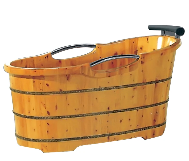 1350x700x750mm Freestanding Solid Wood Bathtub Bucket Buy Wood