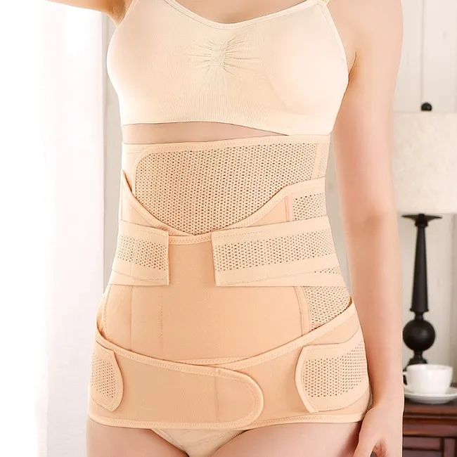 Hot Sale 3 In 1 Postpartum Support Recovery Belly Waist Pelvis Belt Shapewear For Women Buy 