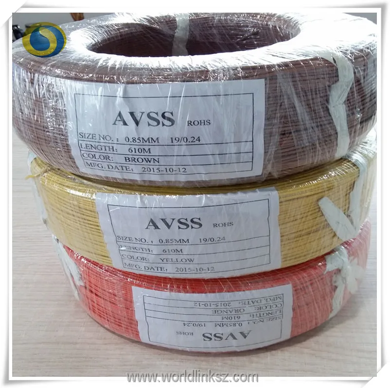 PVC Insulated Thin Wall AVSS Automotive wire