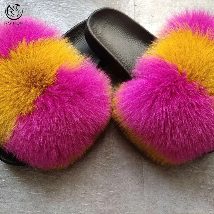 big fuzzy slippers