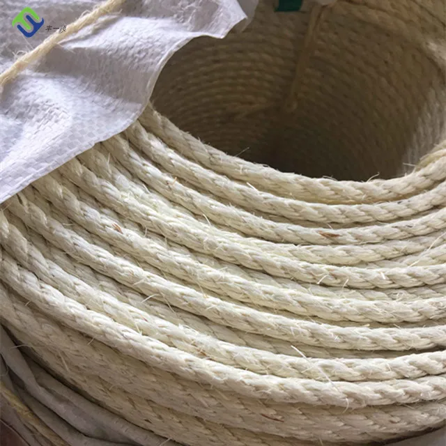 Cat Tree Used Bleached White Color Sisal Twisted Rope Hot Sale