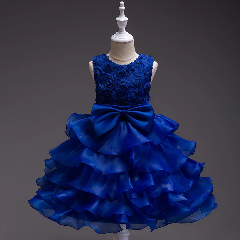 blue frock designs
