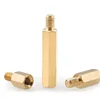 Brass male female standoff hex posts