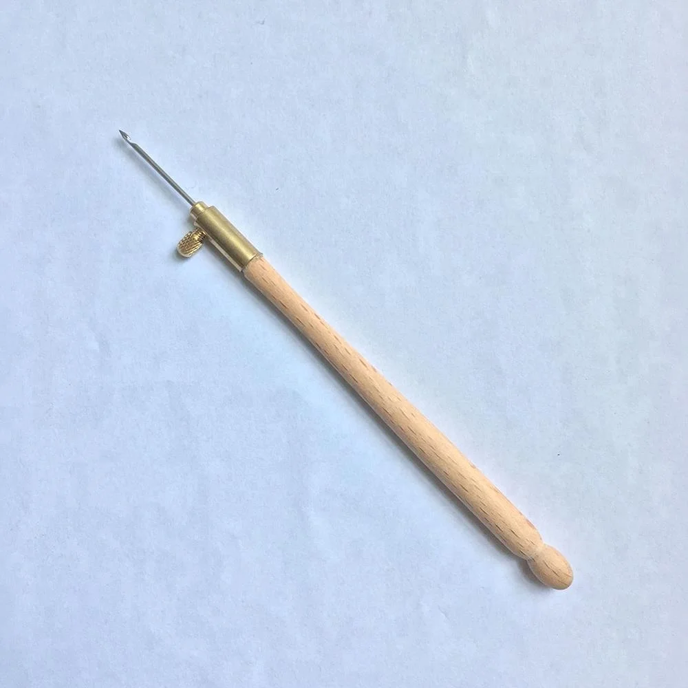 Tambour Hook With 3 Needles 70 90 100 Embroidery Beading Crochet Set