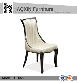 Best Selling Dining Chairs Wooden And Leather Chair - Buy Wood Design