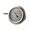 cringped ring gas filled capillary thermometer with flange