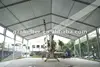 Fabric shade structures for aircraft for any grounds