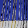 Sold by meter metal link chain for bag/purse/handbag