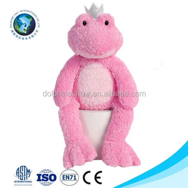 pink frog toy