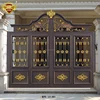 Luxurious home & apartment front door wrought iron house gate grill designs garden gate LY-901