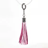 Trangjan Fashion Gift Item Charge device and transmit data function two in one Micro to USB Leather Tassel Charge Sync Cable