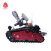 Leading fire suppression system fire fighting mobile robot