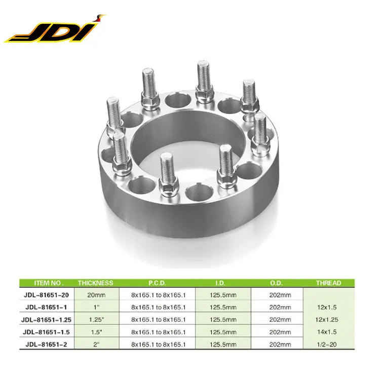 JDI-81651-20 High Precision Universal atv wheel spacer adapter