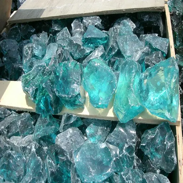 Decorative Large Turquoise Glass Rocks - Buy Decorative Blue Rocks ...