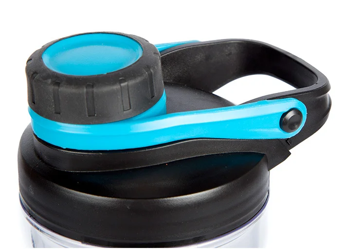 600ml Two Layers Plastic Shaker Bottle, Sport Water Bottle Bottledjoy