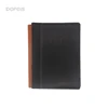 Imitation leather without calculator multi-card position office culture and education A4 leather multi-function folder export