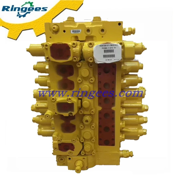 Excavator Main Control Valves Used For Komatsu Pc3007 Pc3008 Pc3507