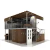 Shipping container cafe bar design bars prefabricated pop up coffee shop with best price
