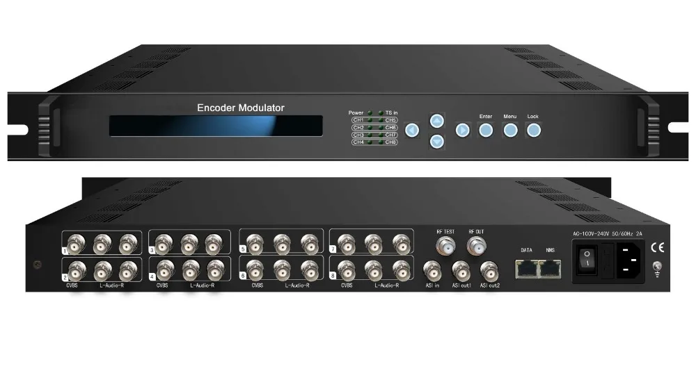Distributor Hotel System Dvbt 8 Channels Rf Encoder Modulator Buy 8 Channels Rf Modulator,Dvb