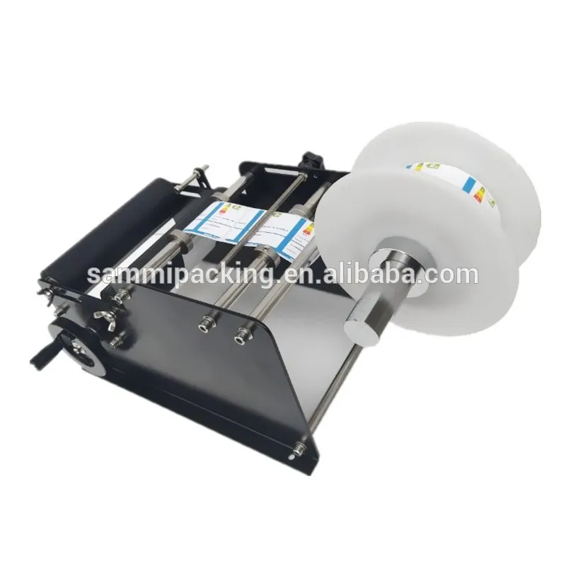 Cheap Price Manual Aluminum Sticker round bottle Label Machine SM-30