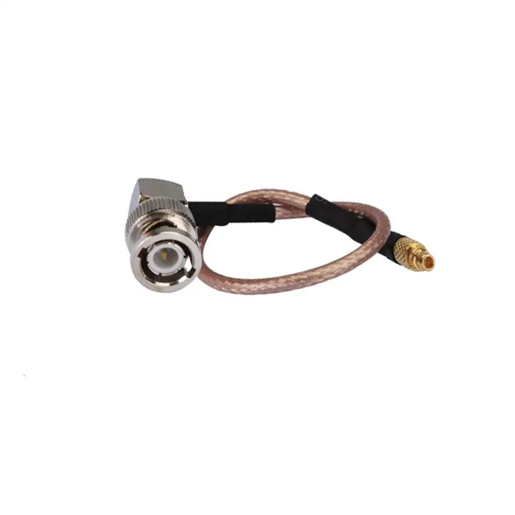 6 inch Rf Connector Bnc Plug Right Angle to Mmcx Male Straight Assembly Coaxial Cable Rg316 15cm for Wireless Antenna Ships From USA