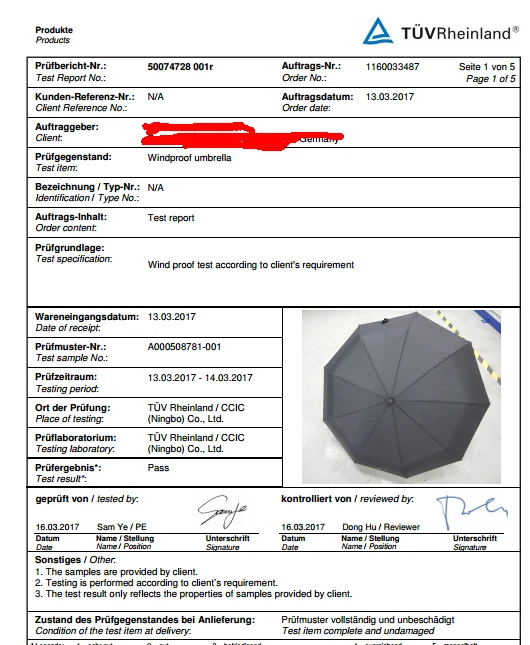 China 3 Umbrella Manufacturers And
