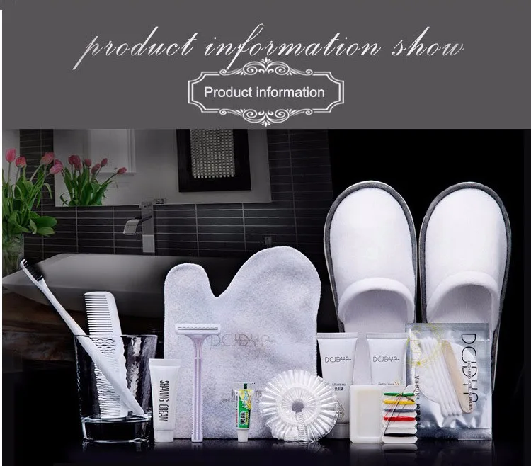 Yrf Cheap Hotel Amenities High Quality Bathroom Kits Disposable