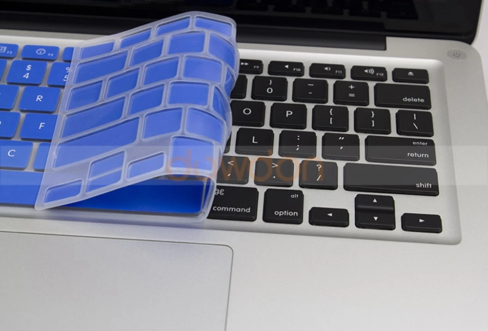 Ultra Thin Transparent Keyboard Cover Soft Silicone Skin For Macbook