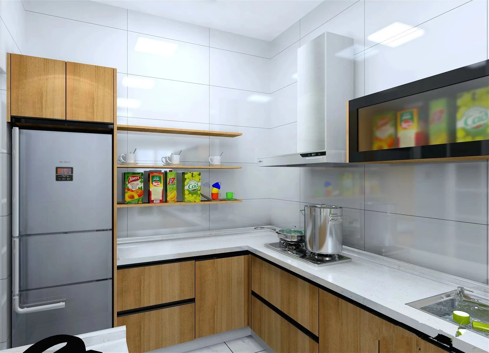 Plastic Laminate Kitchen Doors With Plywood Board Buy