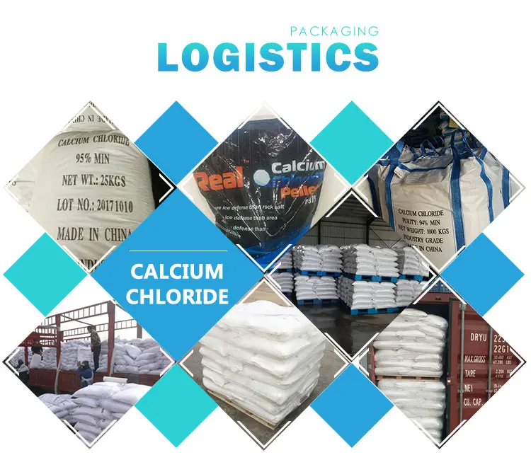 Industrial Salt Price of Calcium Chloride 74% de-icing salt