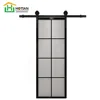 Customized American Pre-hung Door Moving Door Single Track Hanging Toilet Paint Sliding Barn Door