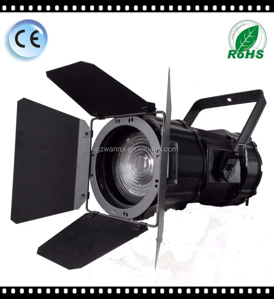 Hot sale no fan cooling system 150W LED fresnel spot light