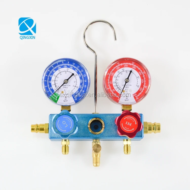 R410 Ac Manifold Gauge Set R134a /air Conditioner Pressure Gauge